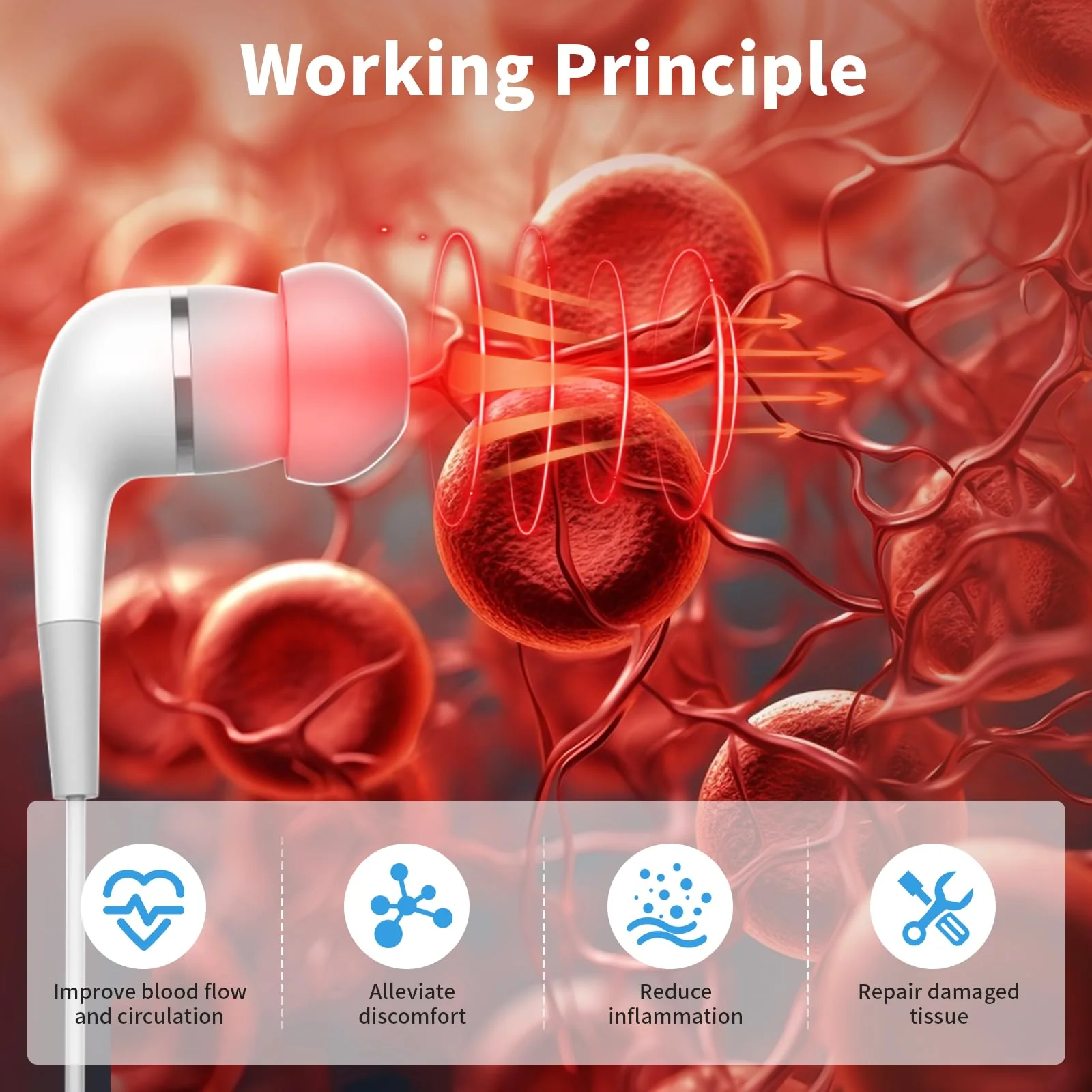 650NM Red Light Ear Therapy Device - Image 3