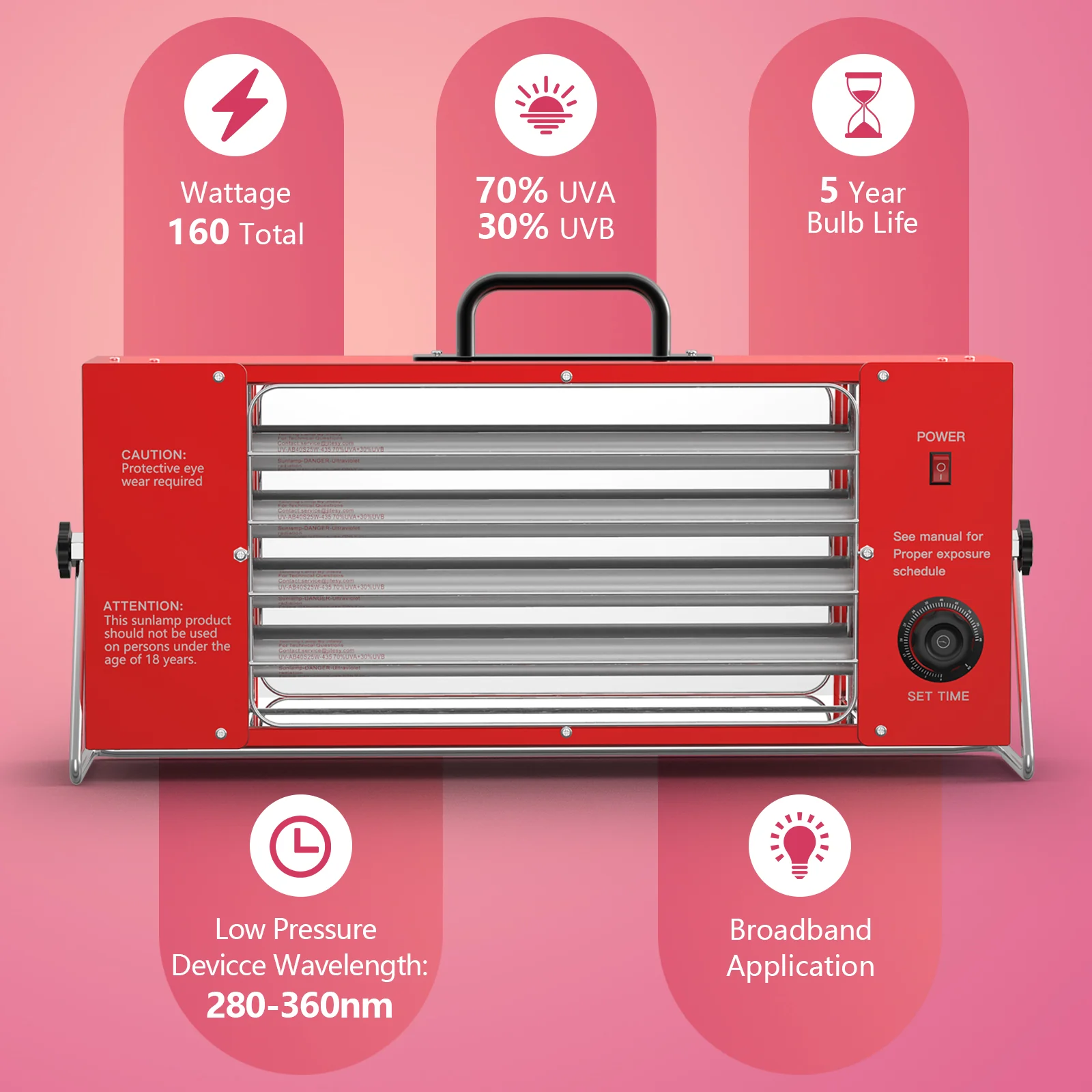 SUN TANNING LAMP - Image 3