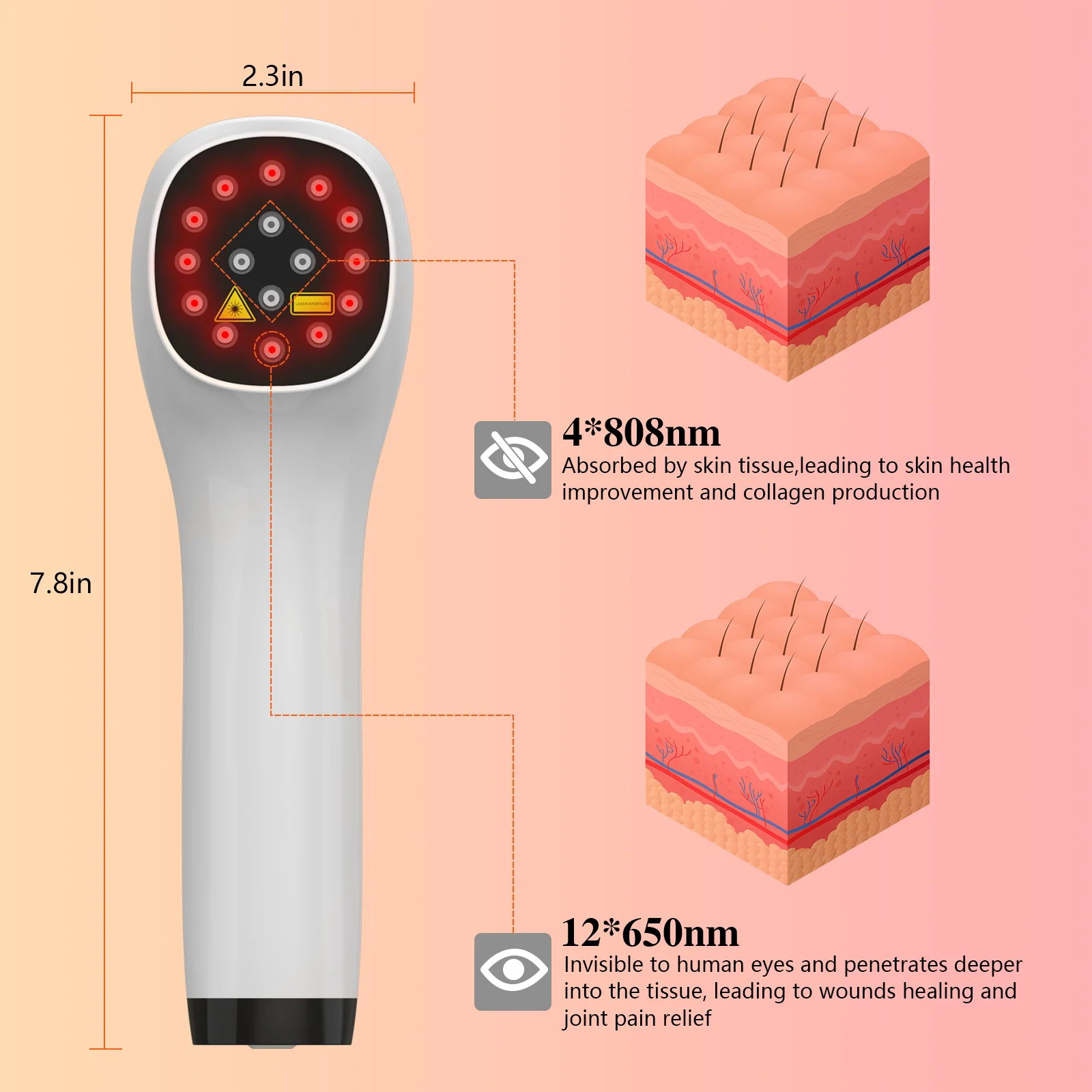 KTS® Cold Laser Therapy Device for Muscle Reliever(Premium Version) - Image 4