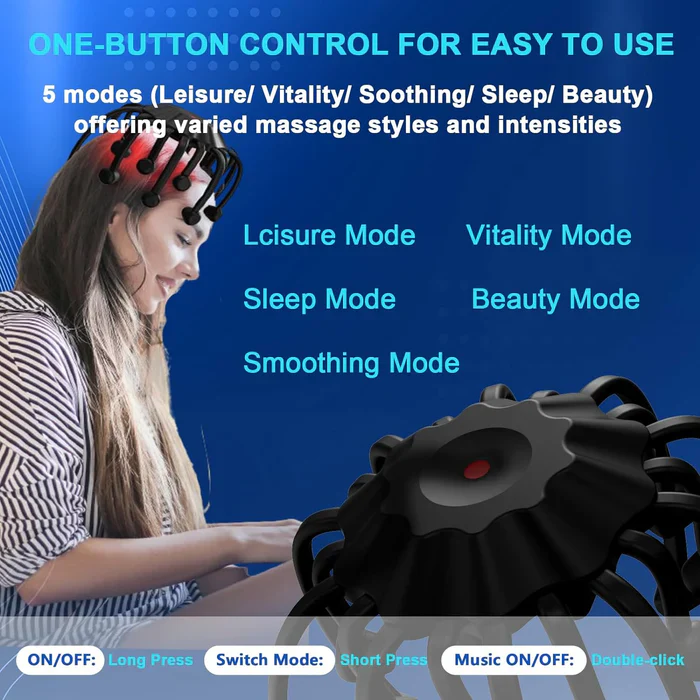 KTS Electric Scalp Massager Head Massager - Image 3