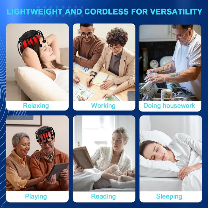 KTS Electric Scalp Massager Head Massager - Image 7