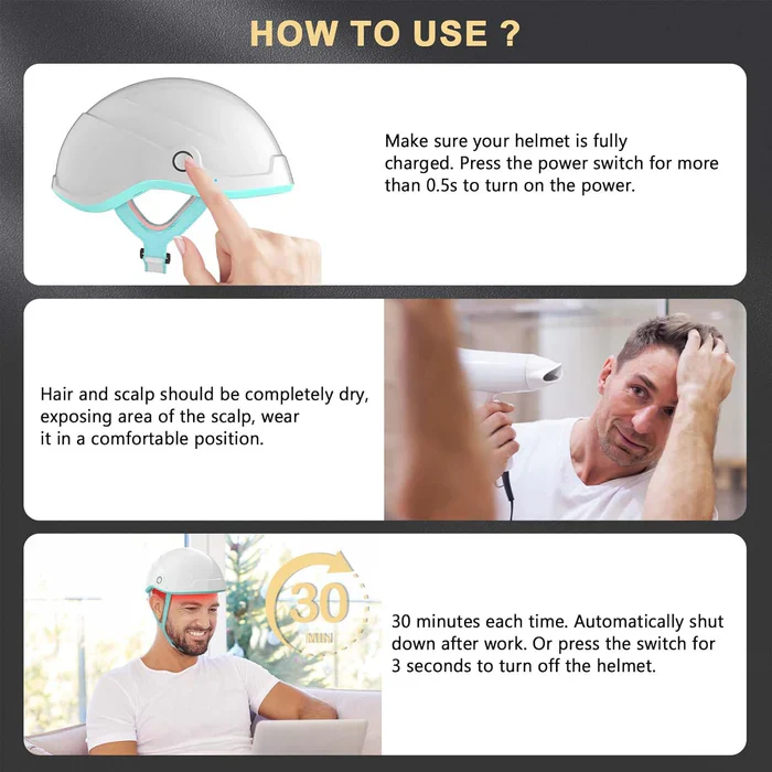 KTS® Hair Regrowth Treatments Laser Cap - Image 8