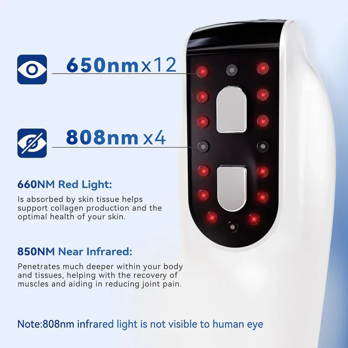 KTS® 2-in-1 Infrared Light Therapy Device for Pain Relief - Image 10