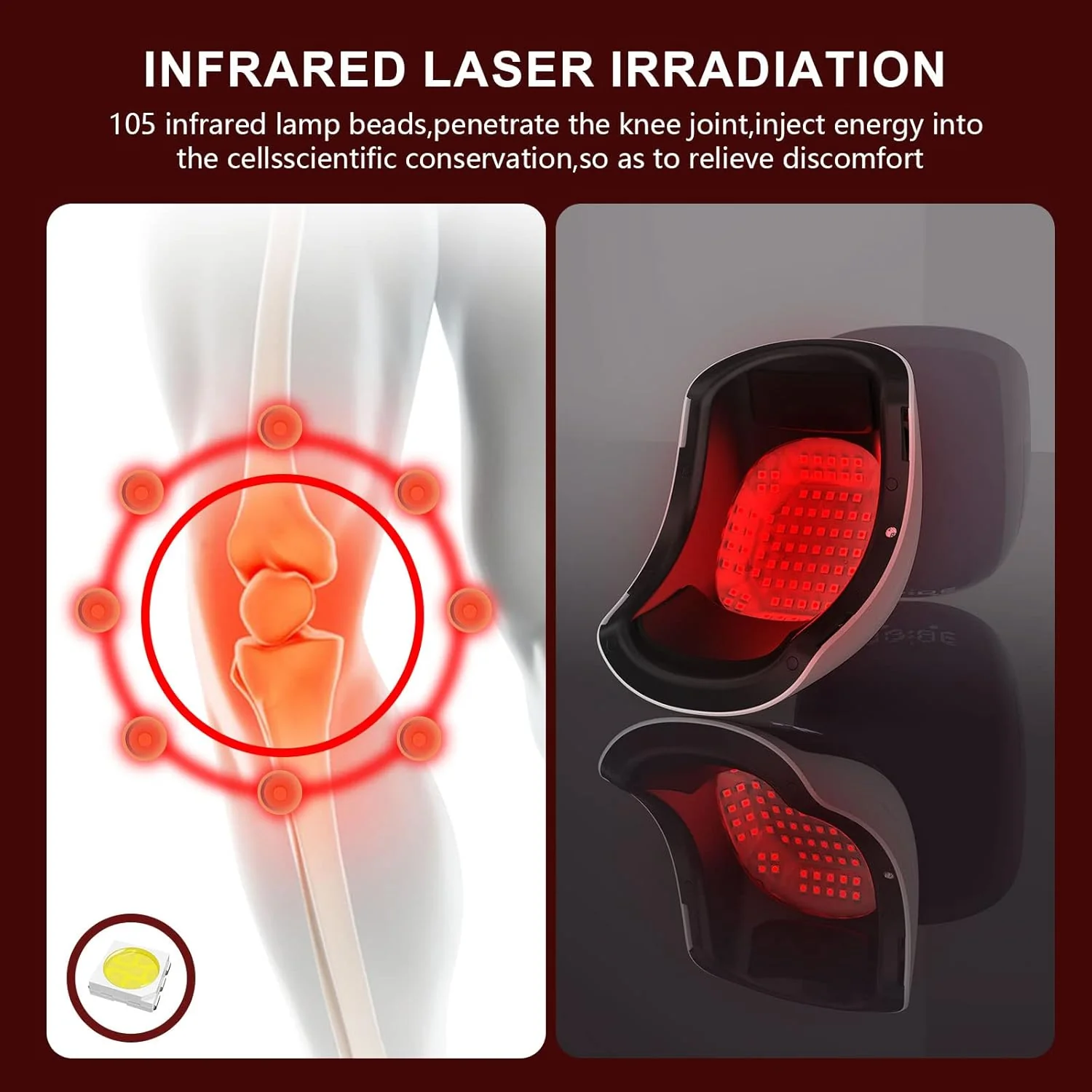 KTS® Laser Therapy Pain Relief Massager x2 Pieces - Image 5