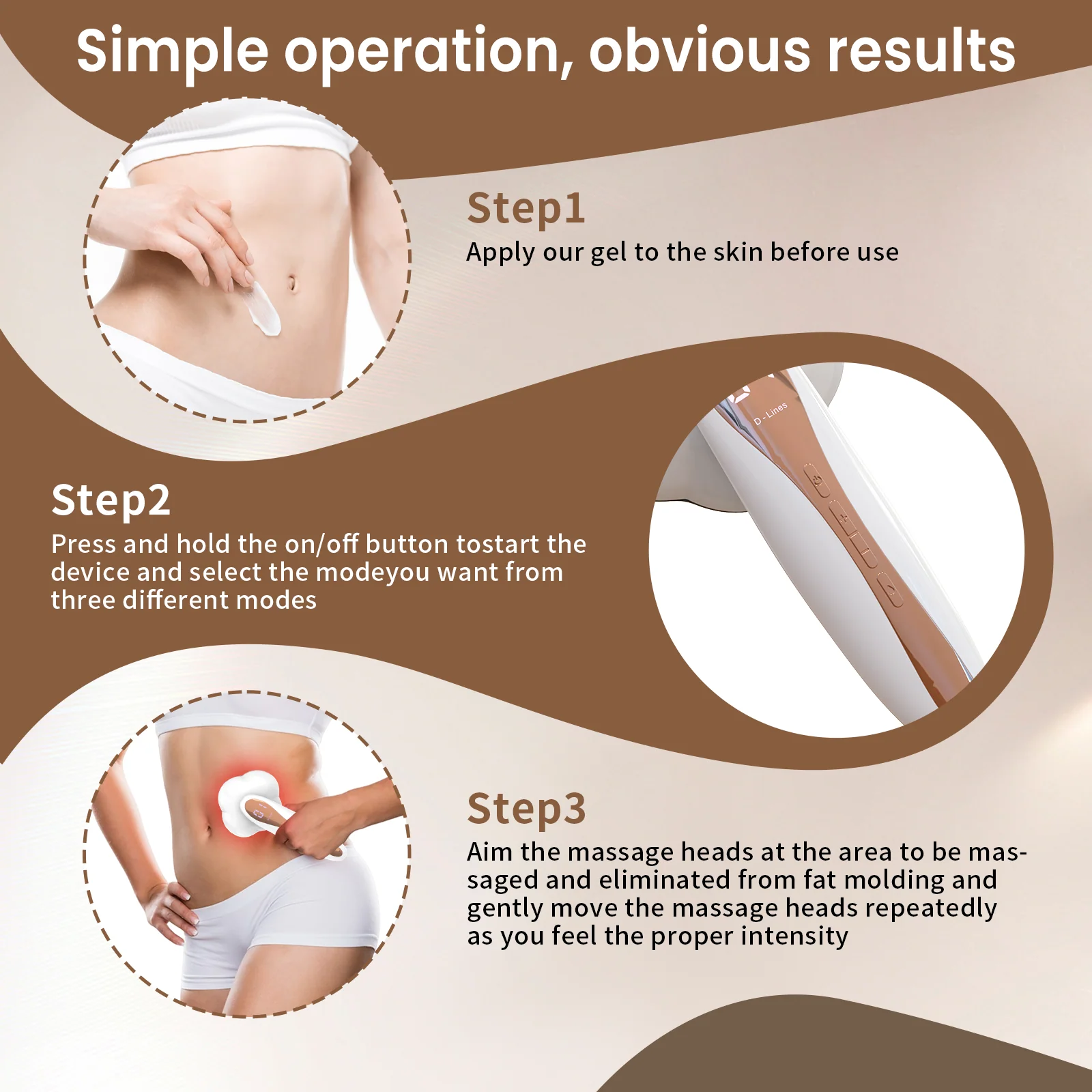 KTS Powerful Anti-Cellulite Massager - Image 4