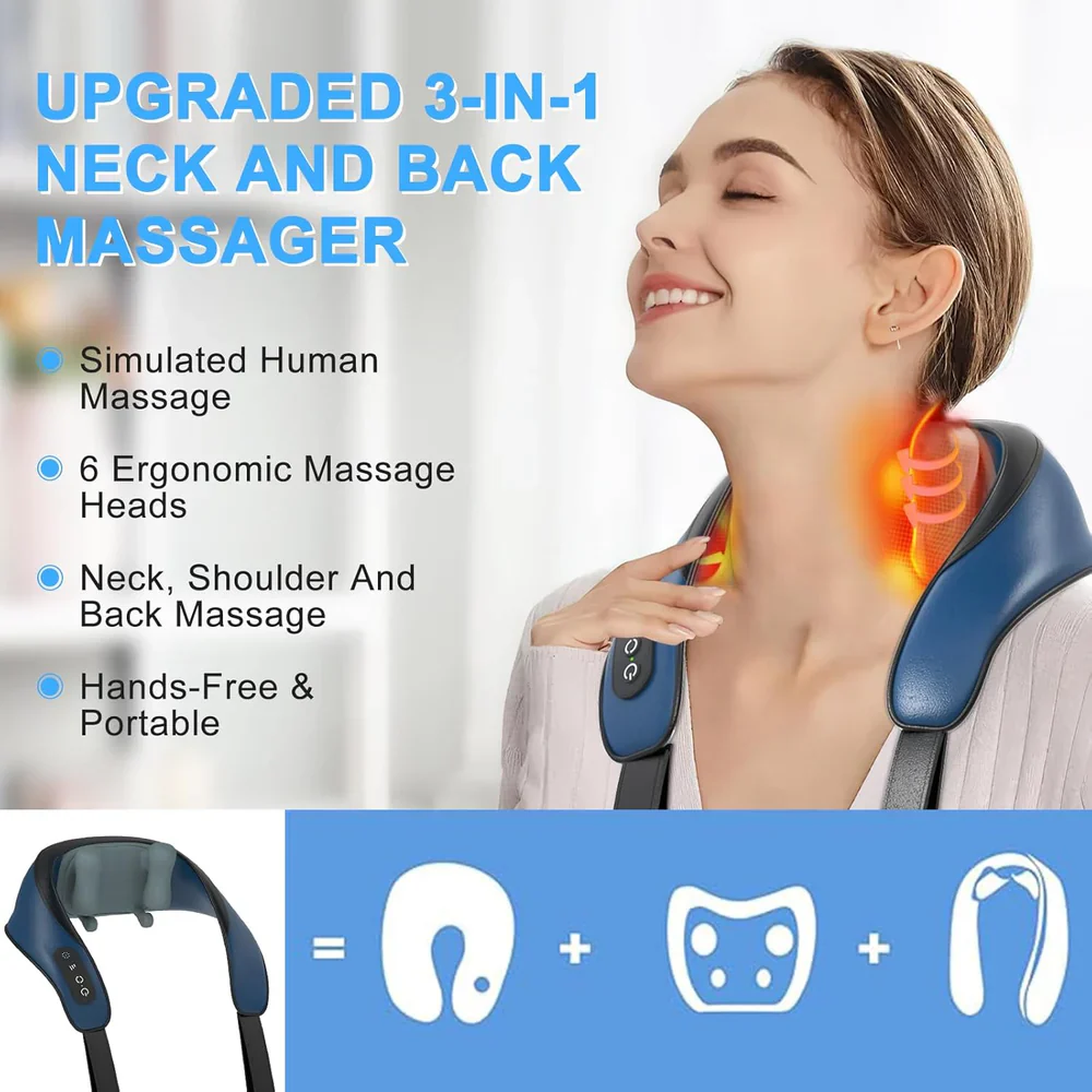 KTS Shoulder and Neck Massager for Pain Relief - Image 3