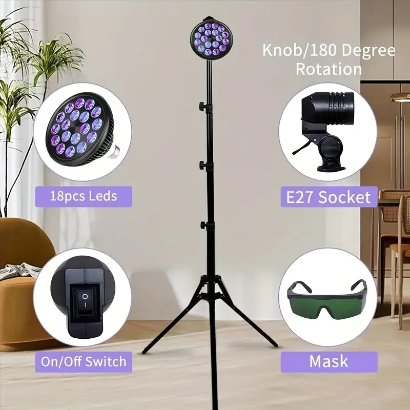 Tanning Lamp with Tripod - Image 8