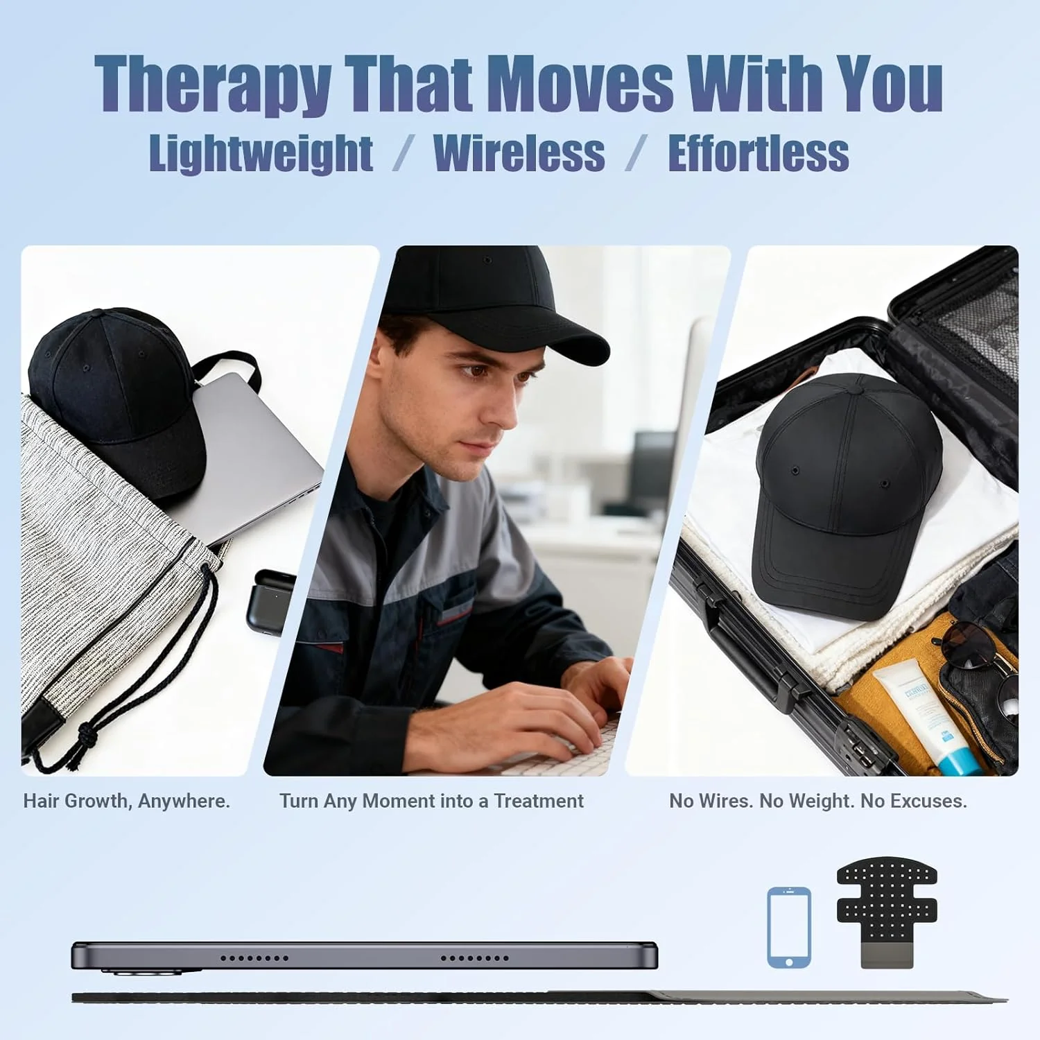 Rechargeable Laser Helmet with Removable Panel - Image 7