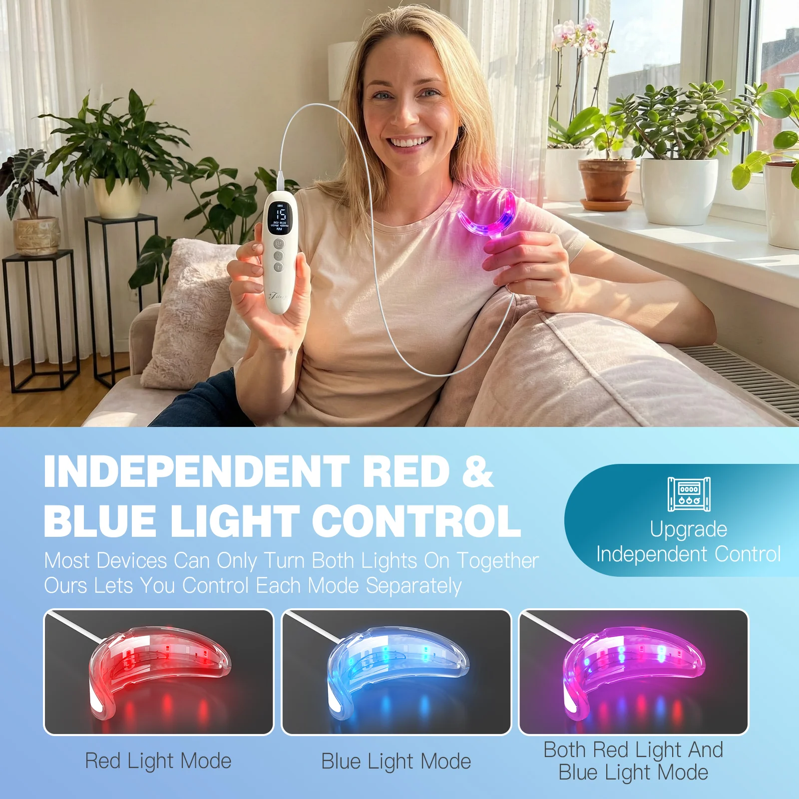 Red & Blue Light Therapy for Gums 2.0 (New Upgraded Version) - Image 3
