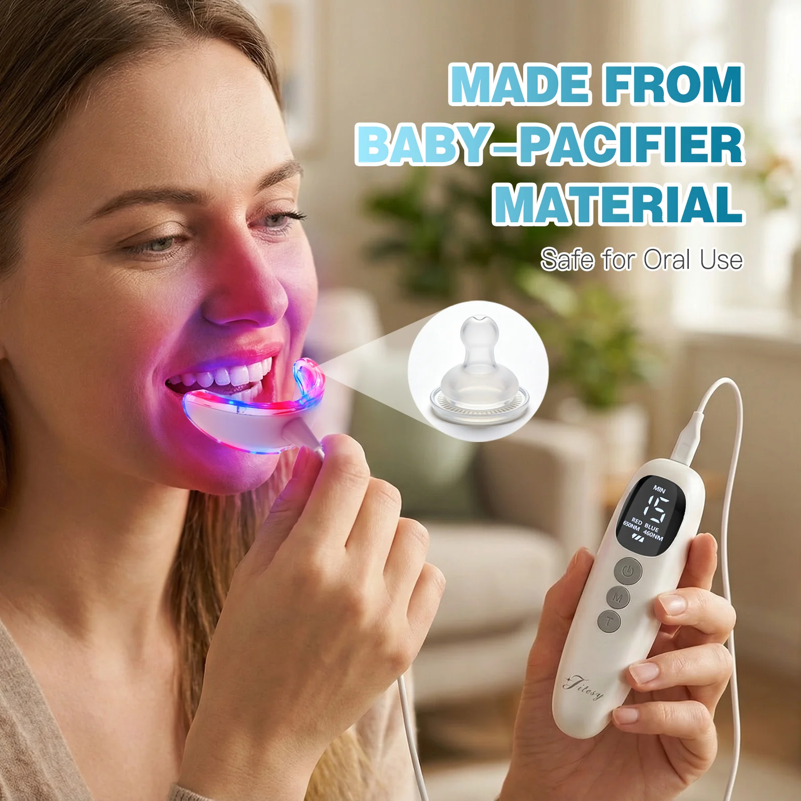 Red & Blue Light Therapy for Gums 2.0 (New Upgraded Version) - Image 4