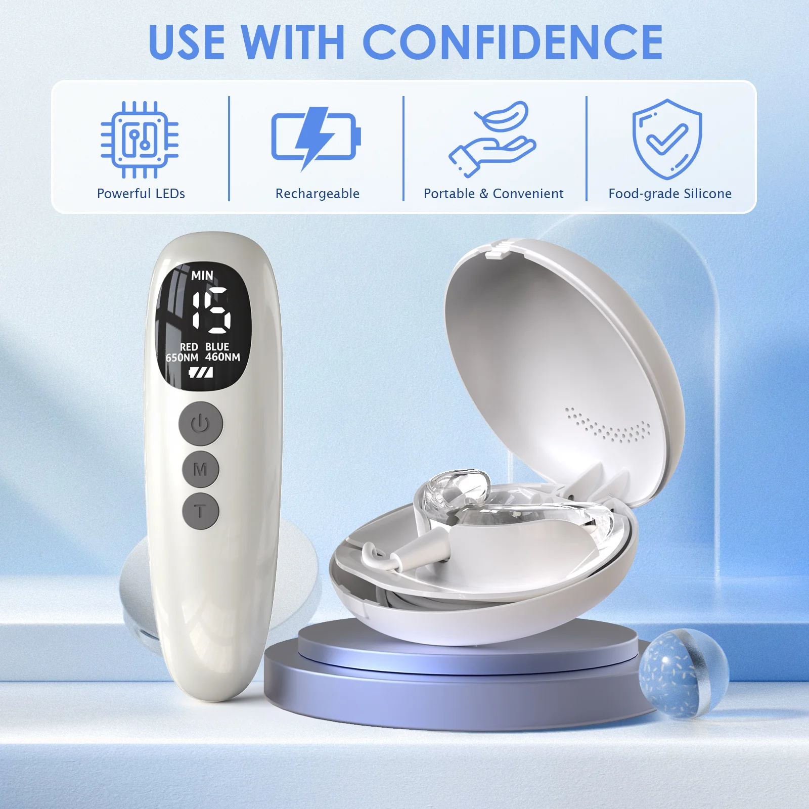 Red & Blue Light Therapy for Gums 2.0 (New Upgraded Version) - Image 6