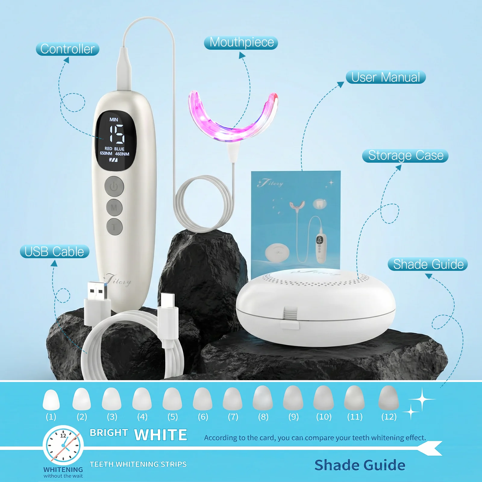 Red & Blue Light Therapy for Gums 2.0 (New Upgraded Version) - Image 9
