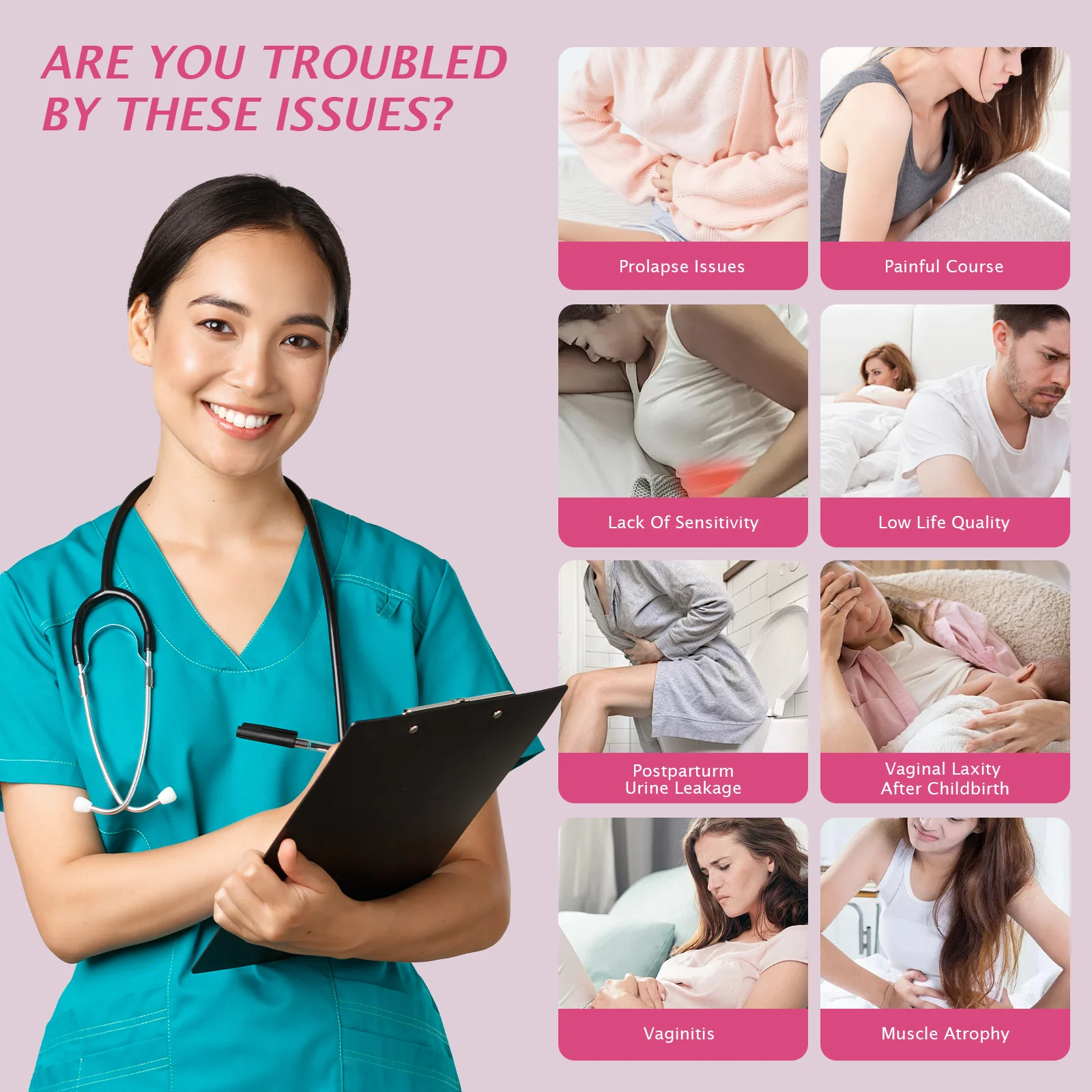 Women Postpartum Recovery Incontinence Treatment Device - Image 10